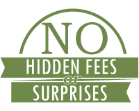 No Hidden Fees or Surprises